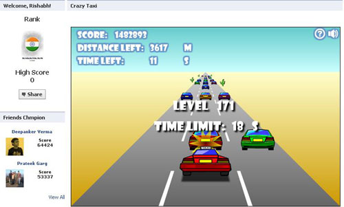 crazy taxi winner